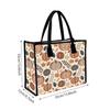 Autumn Pumpkin Pattern Tote Bag Casual Large Capacity Daily Shoulder Handbag for Women