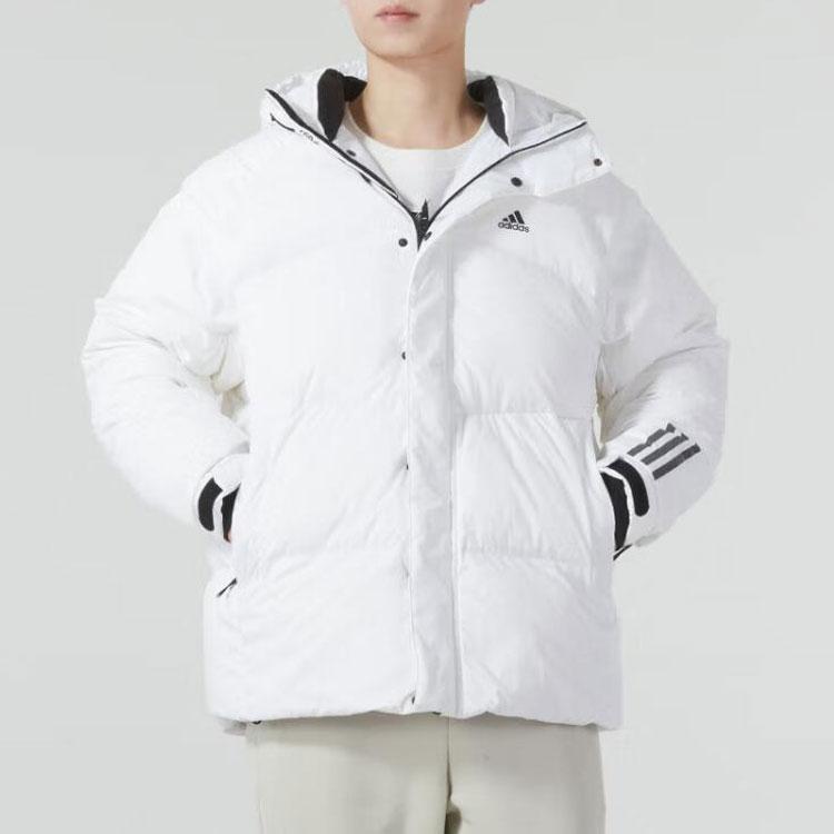 New Adidas Down Jackets Men White IL8925
