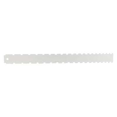 Bass Fingerboard Height Measurement Ruler Metal Guitar Neck Notch Instrument Repair ToolSilver
