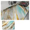Imitation Marble Thickend Self-adhesive Kitchen Cooktop Protective Film Marble Desktop Film High Temperature Oil Resistant Sticker