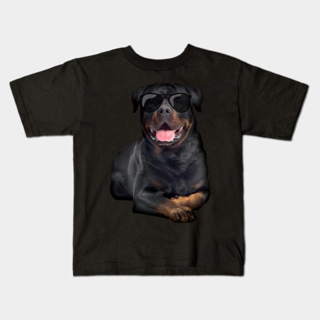 Boys Girls Soft Cotton Graphic Tees Rottweiler - Metzgerhund Breathable Daily School Wear Kids T-Shirts