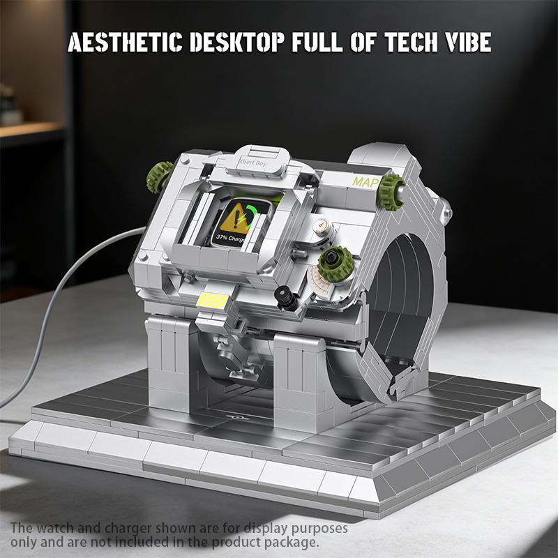 High-Quality 760Pcs High-Quality Watch High-Quality Stand High-Quality Building High-Quality Blocks, High-Quality Cool High-Quality Desktop