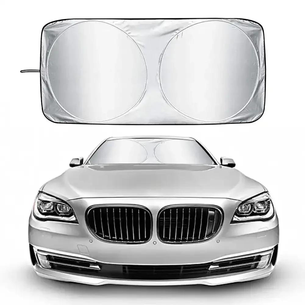 Universal Car UV Protection Windshield Sunshades Car SunShade Front Rear Car Window Anti Snow Sun Shade Auto Windshield Cover