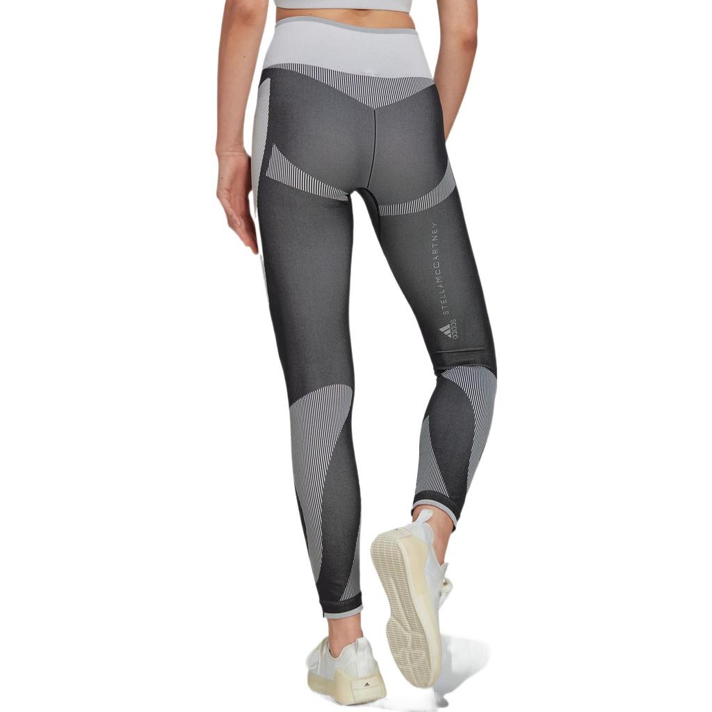 adidas X Stella McCartney FW22 Logo High-Waist Eng Anliegende Sport-Leggings Damen Leggings HM3879