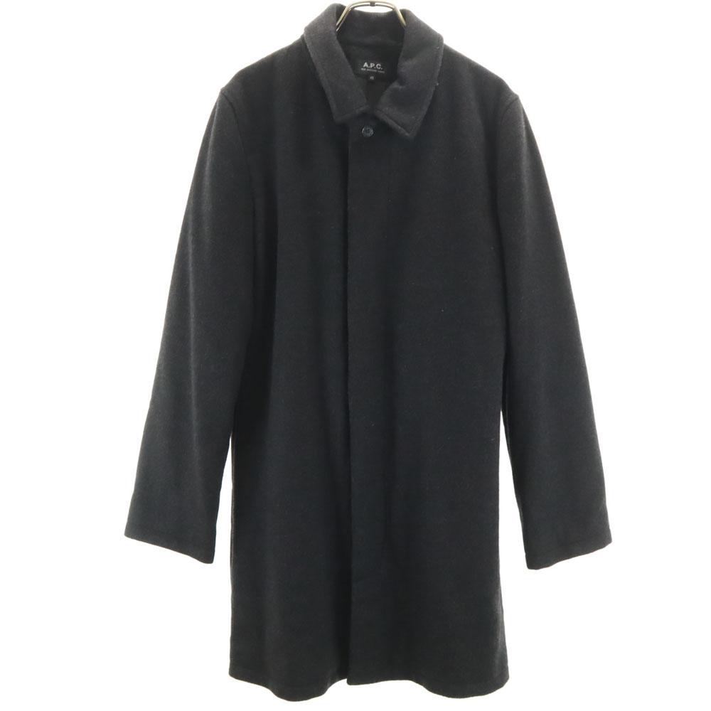 

A.P.C. wool blend Stainless collar coat XS gray Men s Used