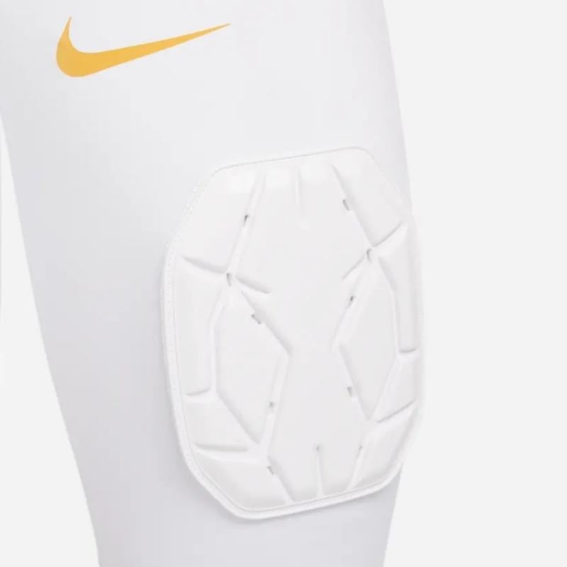 Nike Pro HyperStrong Fitted Shorts With Letter Waistband Logo Print Men Bottoms White CW3890-100