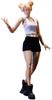 1/12 Scale Female Action Figure, 6-Inch Super Flexible Girl Figure Body Doll with Head Sculpt & Interchangeable Chest and Leg Accessories (White Skin)