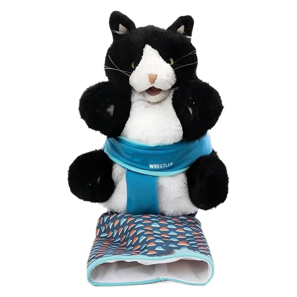 

Cats Puppet Wrestler Cat Wrestling Toy Puppet Interactive Hand Puppet with Tough Padding Hand Glove for Safe Play Cat & Dog Toys