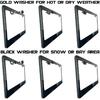 Silicone Back Guard Four Holes Slim License Plate Frame Purple Mirror Chrome Electroplating Universal Fit Aluminum Screw On Cap Cover, T304 Stainless