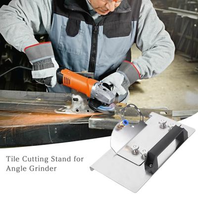 Angle Grinder Stand for Tile 45-Degree Chamfer Cutting Polisher Holder for Type 100