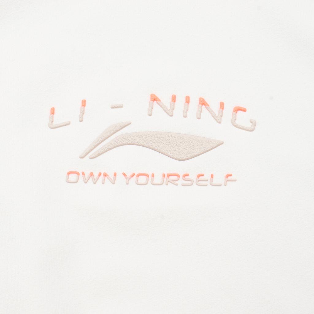 Li-Ning Breathable Comfortable Quick-Dry Round Neck Short Sleeve T-Shirt Men Tops Off-White ATSU475-9