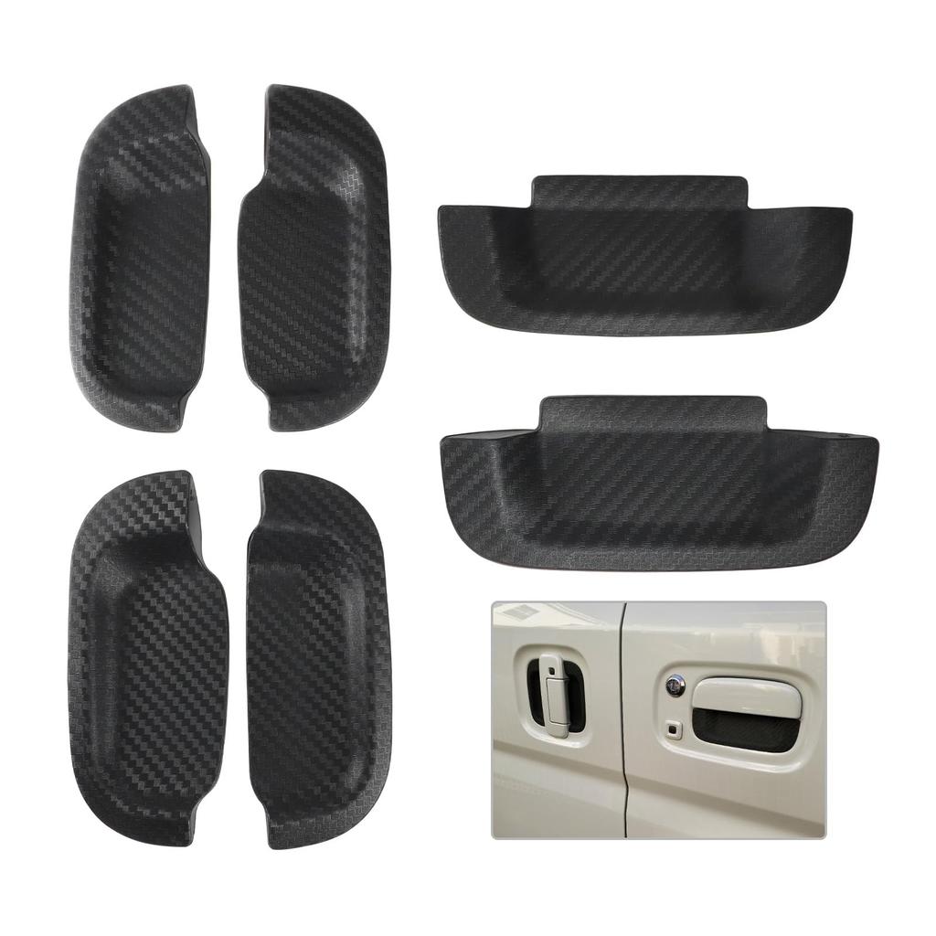 Catland Suzuki Everyday Wagon DA17V DA17W Custom Parts Door Handle Cover Carpon-Style Cover Door