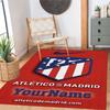 Atletico Madrid Customize Your Name Floor Rug Office Rug Suitable for Kitchen Dining Room Dormitory Playrooms Antislip Carpet Office home decor