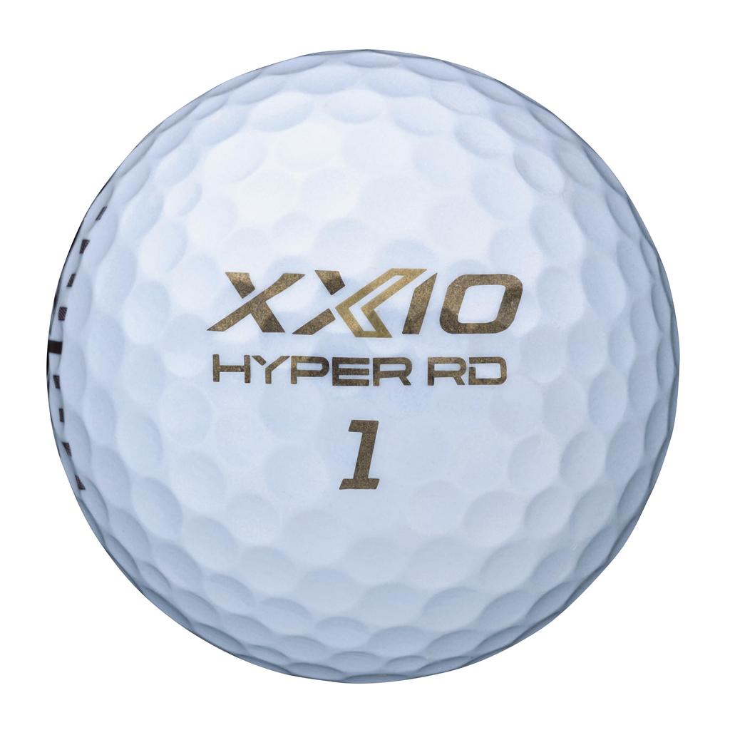 DUNLOP XXIO HYPER RD Golf 2025 1 Dozen Premium White Balls, Model, (12 Balls),