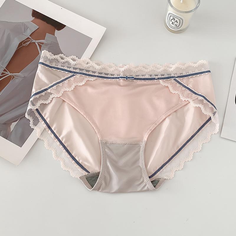 

Сексуальные треугольные шорты из чистого кружева, роскошные французские эластичные кованые кружевные шорты с высоким разрезом, женское нижнее белье