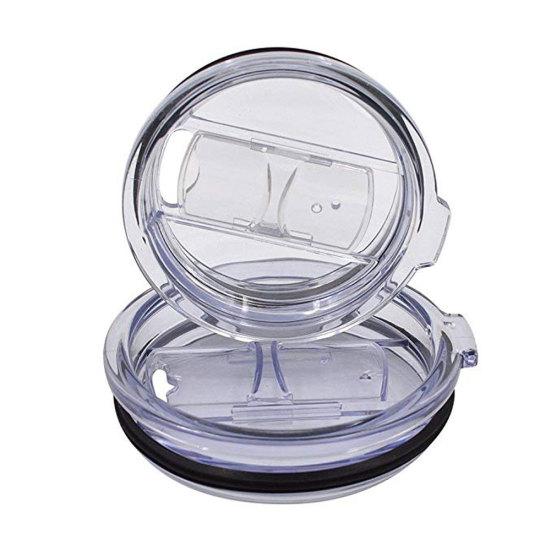 20/30oz Round Cup Lid Transparent Sealed Anti-Splash Cover for Yeti Ozark Trail