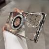 New Luxury Rhinestone Bracket Samsung S25 Mobile Phone Case Suitable for S24ultra Women's High End S23