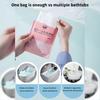10Pcs Disposable Bathtub Cover Portable Bathtub Liner Oversized Salon Home Travel El Cleaning Anti Dirt Protective Film