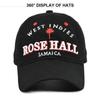 Rose Halls Embroidered Baseball Cap Adjustable Cotton Casual Style