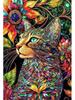 Animal 5D Diamond Painting Shark King Ocean Inlaid with Diamond Owl Animal DIY Embroidery Colorful Painting Home Decoration