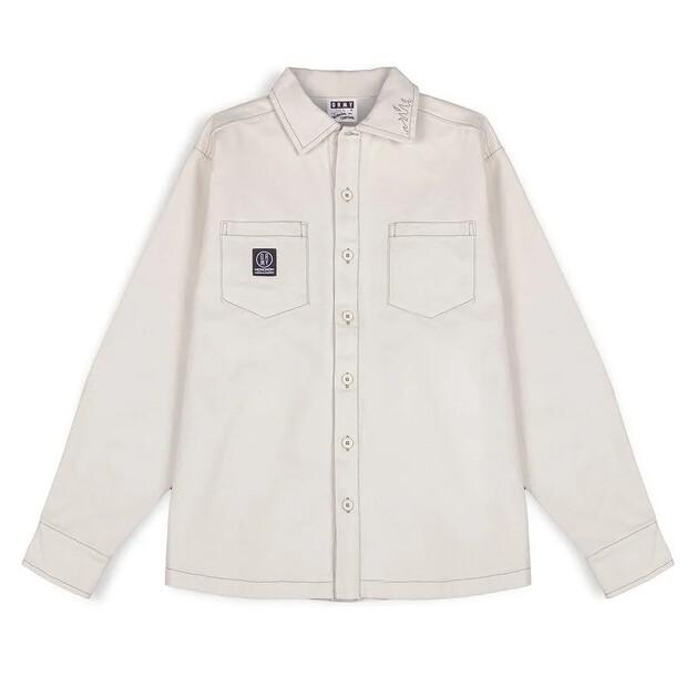 

Grimey Snow Fox Canvas рубашка с длинным рукавом XL