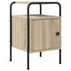 Nightstand Sonoma Oak 35 X 36.5 X 56 Cm Engineered Wood