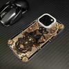 Lucky Cat Mobile Phone Case Is Suitable for Apple 16 Guochao Iphone16promax Gilt 16 Rich 15 Niche Cats