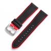 20mm 22mm Watch Strap Rubber Watchband Men's Sports Diving Straps for Tissot for Seiko for Omega Waterproof Wristbelt Nylon Band