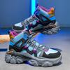 Walking Shoes Men High-top Winter Comfortable Outdoor Trendy Sneakers Lace-up Flat 2024 New Mens Tennis Shoes