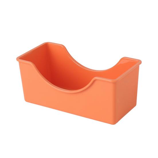 6-Inch Dinner Plate Food-grade Stackable Plastic Round Serving Dishes Kitchen