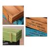 Retro Boxes Crates Tools Sundries Storage Case Multifunction Wooden Holder for Indoor Plant Flower Retro Planter