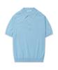 Mannergram Superfine Cotton Sheet Collared Short Sleeve Knit (Type B)