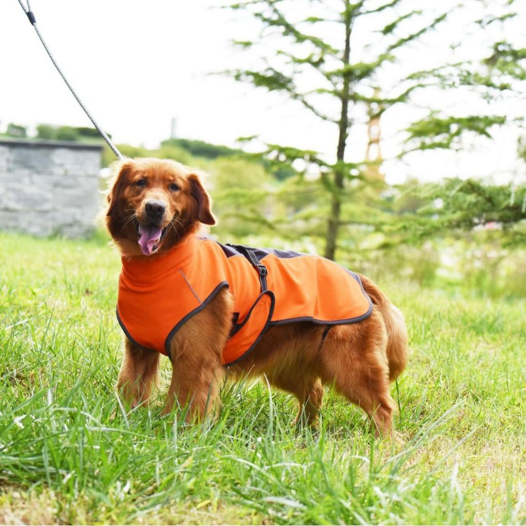 Outdoor Reflective Big Dog Clothes Dog Vest Large Dog Pet Clothes Jacket Golden Labrador Dog Cotton Coat