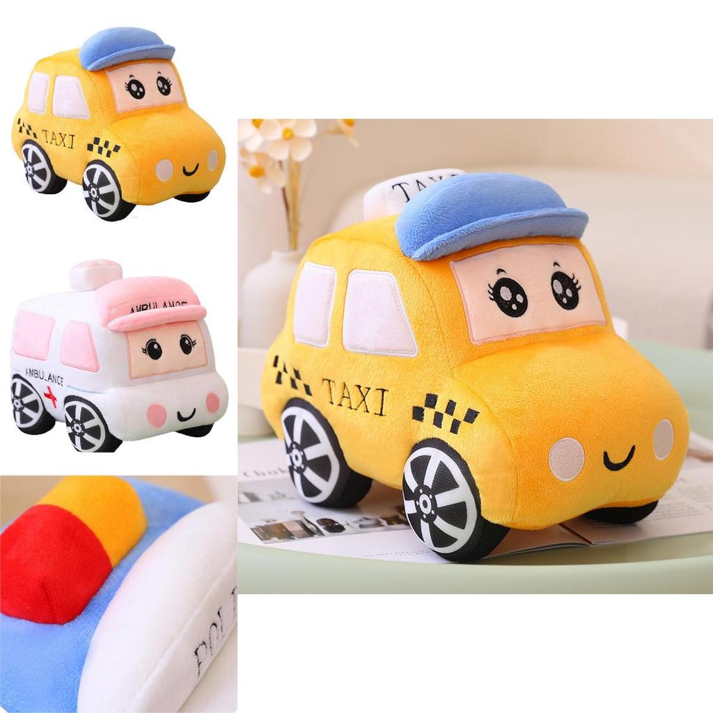 Cartoon Plüsch Auto Kissen Spielzeug - Perfektes Geschenk für Jungen zum Kindertag