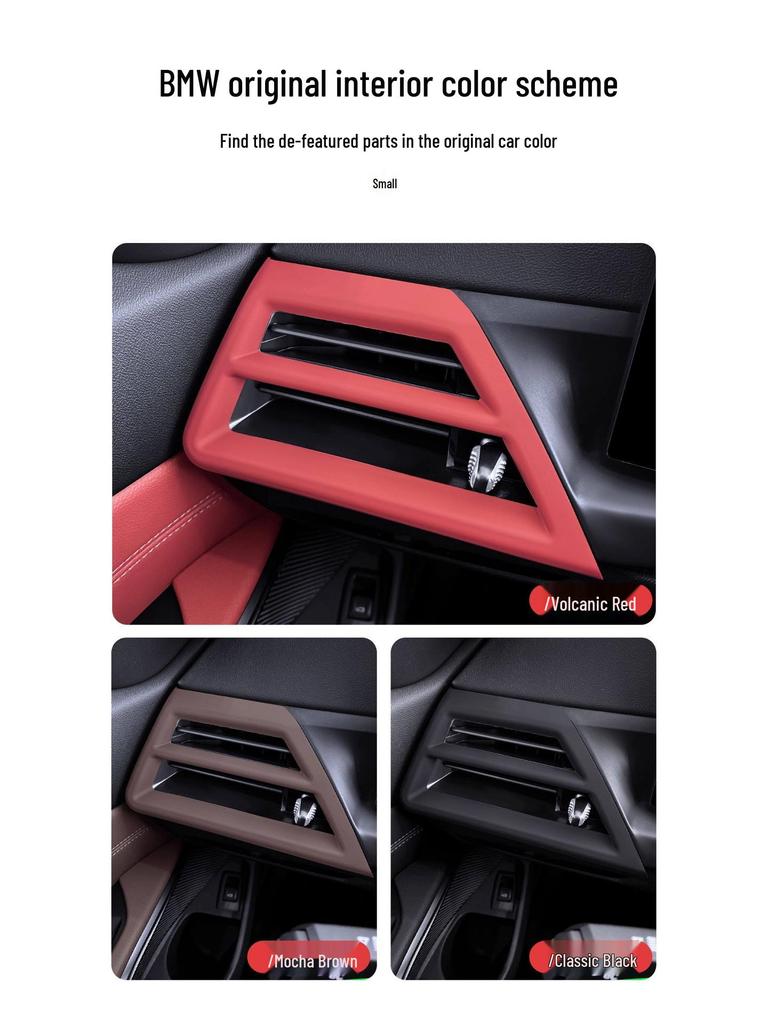 Silicone Dashboard Vent Cover for BMW 3 Series (2012-2019)