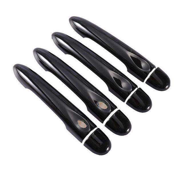 For Renault Megane 3 MK3 III 2008 2009 2010 2011 2012 2013 2014 2016 Glossy Black Car Door Handle Cover Trim Styling Accessories
