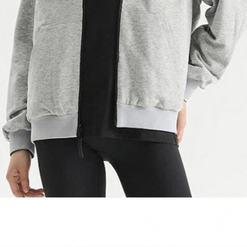 A New bAlAnce Uni Semi Over Double Sided Hoodie Zip Up Nbmdd31043 Ac