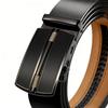 Men's High Quality Cowskin Leather Belt Strap Male Metal Alloy Automatic Buckle Belt for Men Formal Luxury Jeans Waistband Strap