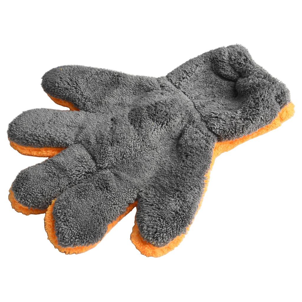 1 Pair Car Superfine Fiber Glass Car Wash-Gloves Cleaning Equipment Detailing Care Glove Car Wash & Maintenance