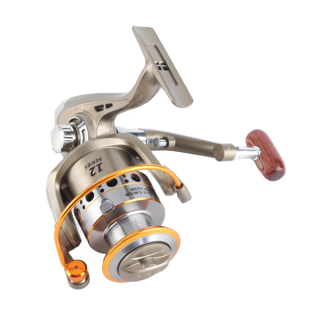 LC 1000‑7000 12BB Fishing Reel Foldable Arm Rocker Rear Drag Spool Fish Spinning Wheels