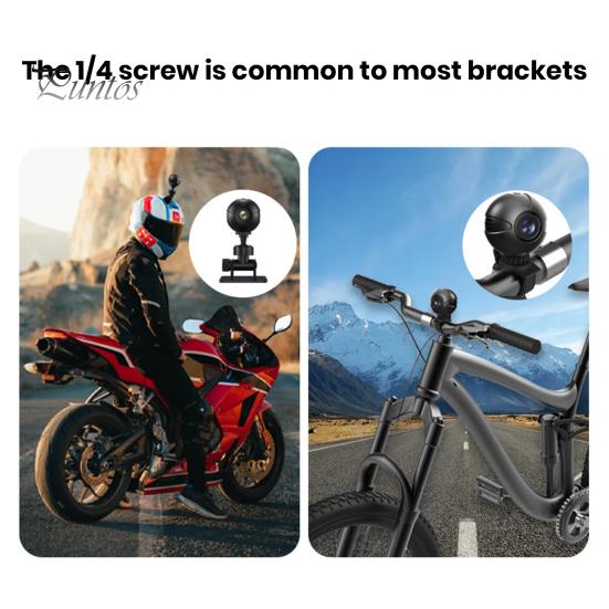 Bike Sports Camera Video Recorder 1080P Night Vision Loop Recording Wireless WiFi Bicycle Handlebar Monitor Riding Rear View Action Camera