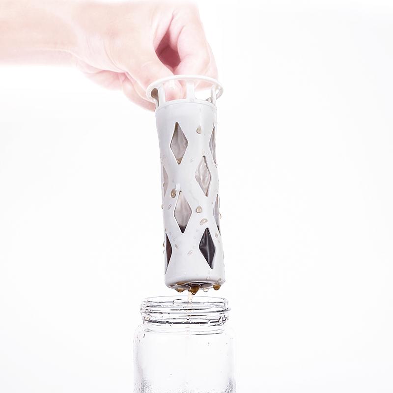 Sohome Portable Cold Brew Glass Tumbler with Tea Infuser