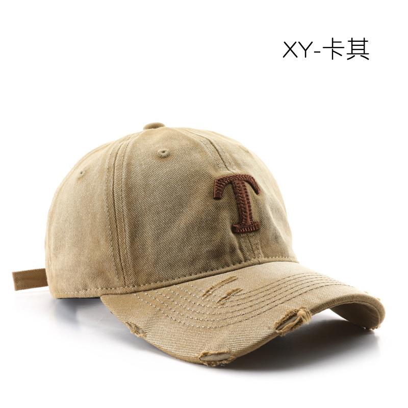 

Ретро Вышивка Бейсболка для Мужчин Женщин Хлопок Вареный Короткий Козырек Кепки с Козырьком Уличная Повседневная Регулируемая Солнцезащитная Шляпа One Size хаки