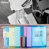 5/10pcs Plastic Envelopes A4 Size Folders for Documents Folders with Snap Closure Letter Size for School and Office Supplies JXB