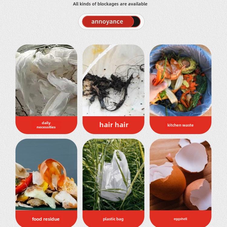 Electric Toilet and Kitchen Pipe Dredging Tool