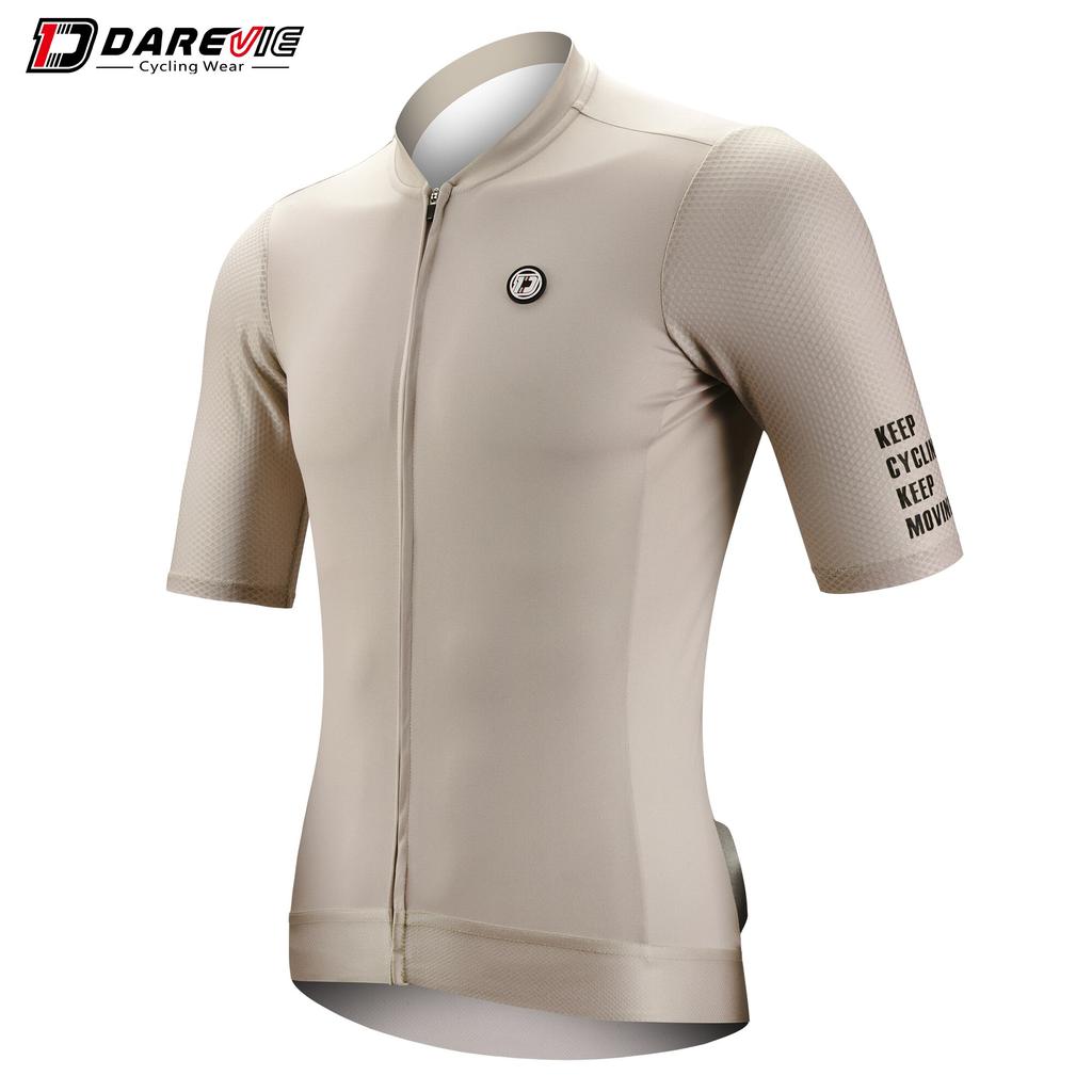 DAREVIE Maglia da Ciclismo Moda Donna Maglia da Ciclismo SPF 50+ Uomo Maglia da Bici Alta Qualità Morbida Traspirante Maglietta da Ciclismo MTB Strada