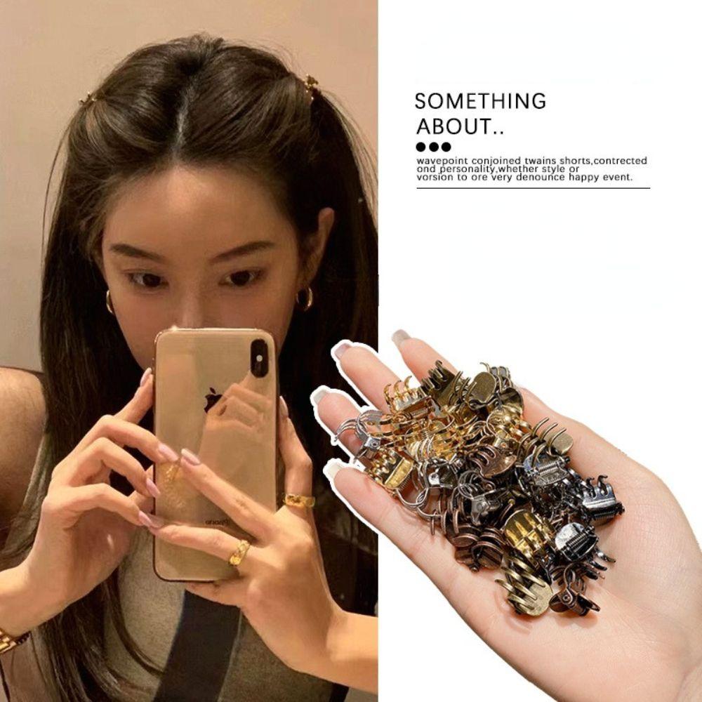 Headress Hair Accessories Women Hairpins Korean Style Barrette Mini Hair Clamp Side Bangs Clip
