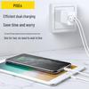 PISEN Charger for iPhone & Android: Compatible with Huawei & Apple, Supports Fast Charging with Data Cable.