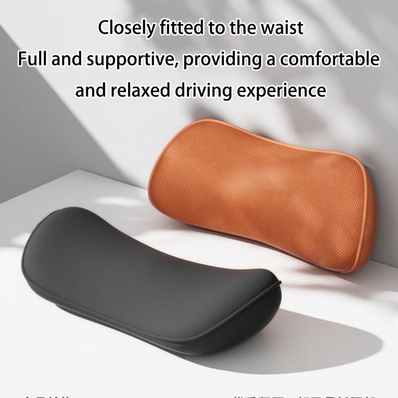 Traagschuim Lendesteun Ergonomisch Rugkussen Lendesteun voor Lange Autoritten Rugsteun Stoelkussen