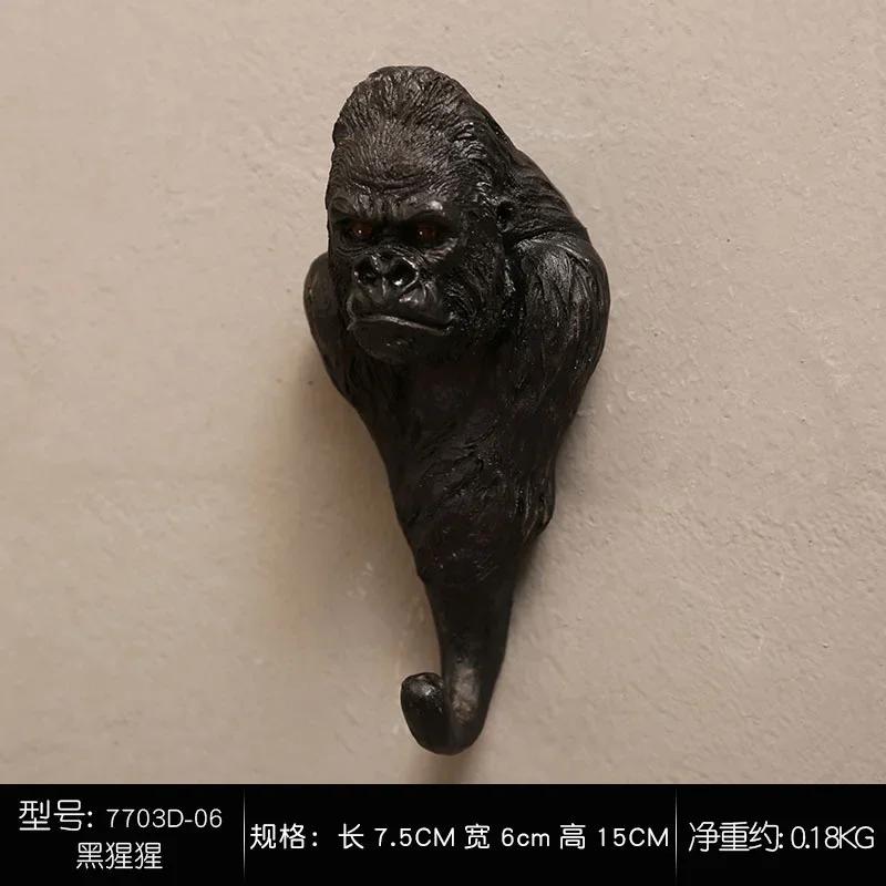 Vintage Animal Hooks Personalized Wall-Hanging Ornaments Functional & Fun Decor